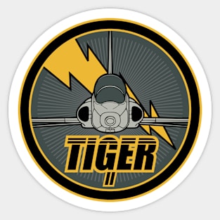 F-5 Tiger 2 (Front & Back logo) Sticker